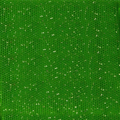 Сетка Глиттер, 24 г/м2, шир.145 см., зеленый - купить в Сарове. Цена 117.24 руб.