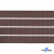 Репсовая лента 005, шир. 6 мм/уп. 50+/-1 м, цвет коричневый - купить в Сарове. Цена: 88.45 руб.