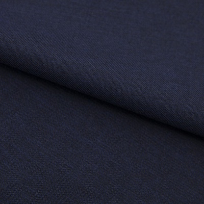 Ткань костюмная 26150 2009, 214 гр/м2, шир.150см, цвет т.синий - купить в Сарове. Цена 358.58 руб.