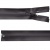 Молния водонепроницаемая PVC Т-7, 60 см, разъемная, цвет (301) т.серый - купить в Сарове. Цена: 49.39 руб.