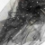 Сетка Фатин Глитер Спейс, 12 (+/-5) гр/м2, шир.150 см, 16-167/черный - купить в Сарове. Цена 184.03 руб.