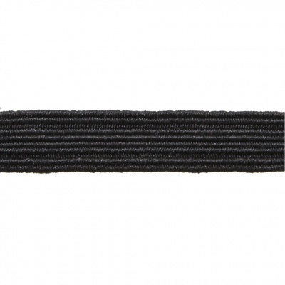 Резинка продежка С-52, шир. 7 мм (в нам. 100 м), чёрная  - купить в Сарове. Цена: 637.57 руб.