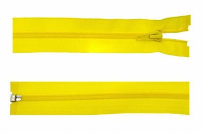 Спиральная молния Т5 131, 90 см, автомат, цвет жёлтый - купить в Сарове. Цена: 14.20 руб.