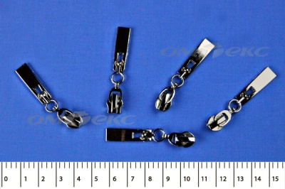 Слайдер декоративный, металлический №1/спираль Т7/никель - купить в Сарове. Цена: 6.29 руб.