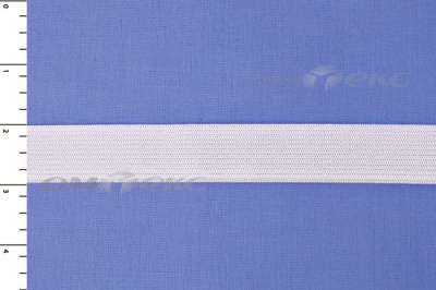 Резинка, 410 гр/м2, шир. 10 мм (в нам. 100 +/-1 м), белая бобина - купить в Сарове. Цена: 3.31 руб.
