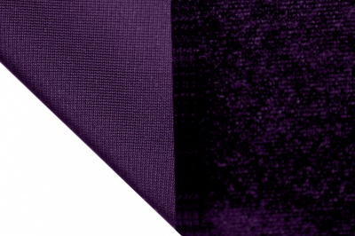 Бархат стрейч, 240 гр/м2, шир.160см, (2,4 м/кг), цвет 27/фиолет - купить в Сарове. Цена 886.02 руб.