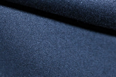 Ткань костюмная 8874/3, цвет темно-синий, 100% полиэфир - купить в Сарове. Цена 433.60 руб.