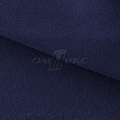Креп стрейч Манго 19-3921, 200 гр/м2, шир.150см, цвет т.синий - купить в Сарове. Цена 261.53 руб.