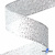 Лента металлизированная "ОмТекс", 25 мм/уп.22,8+/-0,5м, цв.- серебро - купить в Сарове. Цена: 96.64 руб.