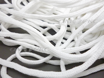 Шнур В-036 4 мм мелкое плетение 100 м белый - купить в Сарове. Цена: 2.02 руб.