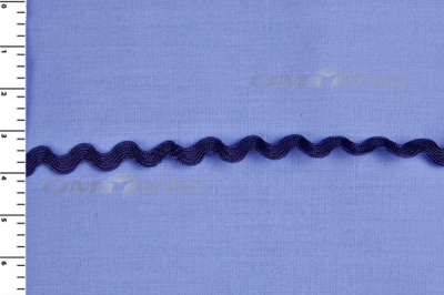Тесьма плетеная "Вьюнчик"/т.синий - купить в Сарове. Цена: 48.03 руб.