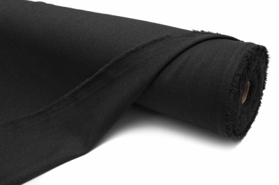 Ткань костюмная 21699 1144/1178, 236 гр/м2, шир.150см, цвет чёрный - купить в Сарове. Цена 455.40 руб.