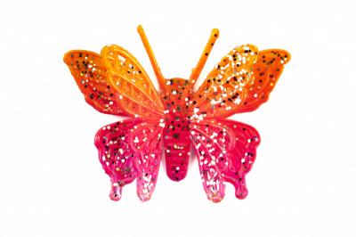 Бабочка декоративная пластиковая #10 - купить в Сарове. Цена: 7.09 руб.