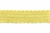 Тесьма кружевная 0621-1212А, шир. 45 мм/уп. 20+/-1 м, цвет 017-жёлтый - купить в Сарове. Цена: 1 033.32 руб.