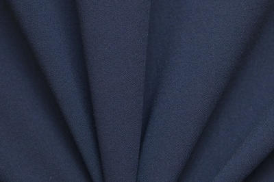Костюмная ткань с вискозой "Бриджит", 210 гр/м2, шир.150см, цвет т.синий - купить в Сарове. Цена 564.96 руб.