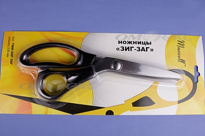 Ножницы ЗИГ-ЗАГ "MAXWELL" 230 мм - купить в Сарове. Цена: 1 041.25 руб.