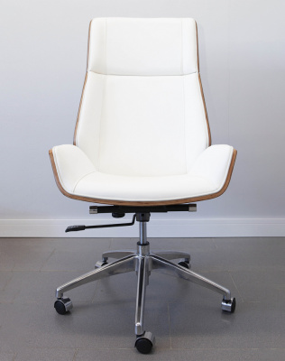 Кресло из натуральной кожи, каркас дерево арт. FX-BC06 - купить в Сарове. Цена 34 820.52 руб.