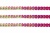 Пайетки "ОмТекс" на нитях, CREAM, 6 мм С / упак.73+/-1м, цв. 89 - розовый - купить в Сарове. Цена: 468.37 руб.