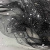 Сетка Фатин Глитер Спейс, 12 (+/-5) гр/м2, шир.150 см, 16-167/черный - купить в Сарове. Цена 184.03 руб.