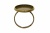 Заготовка для рукоделия металлическая фигурная для кольца 15мм - купить в Сарове. Цена: 7.44 руб.