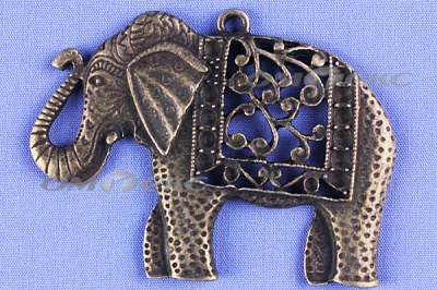 Декоративный элемент для творчества из металла "Слон"  - купить в Сарове. Цена: 26.93 руб.