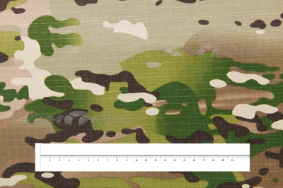 Ткань смесовая рип-стоп камуфляж C#201313, 210 гр/м2, шир.150см - купить в Сарове. Цена 244.99 руб.