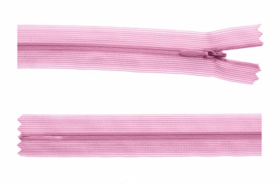 Молния потайная Т3 513, 60 см, капрон, цвет св.розовый - купить в Сарове. Цена: 10.13 руб.