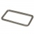 Рамка металлическая прямоугольная, 40 х 15 мм- тём.никель - купить в Сарове. Цена: 4.60 руб.