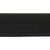 Резинка 25 мм Тканая, 13,75 гр/п.м, (бобина 25 +/-0,5 м) - черная  - купить в Сарове. Цена: 11.67 руб.