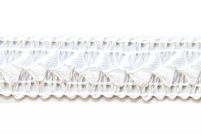 Тесьма декоративная "Самоса" 062, шир. 20 мм/уп. 33+/-1 м, цвет белый - купить в Сарове. Цена: 301.35 руб.