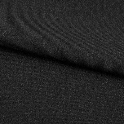Ткань костюмная 24880 2022, 220 гр/м2, шир.150см, цвет чёрный - купить в Сарове. Цена 446.45 руб.