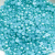 0404-5146-Полубусины пластиковые круглые "ОмТекс", 6 мм, (уп.50гр=840+/-5шт), цв.086-бл.бирюза - купить в Сарове. Цена: 63.86 руб.