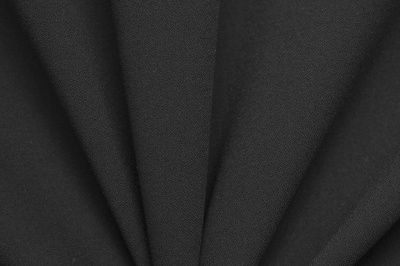 Костюмная ткань с вискозой "Бриджит", 210 гр/м2, шир.150см, цвет чёрный - купить в Сарове. Цена 564.96 руб.