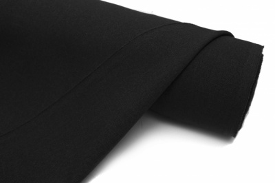 Ткань костюмная 25332 2031, 167 гр/м2, шир.150см, цвет чёрный - купить в Сарове. Цена 339.33 руб.