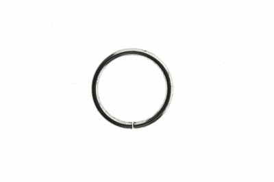 Кольцо металлическое d-15 мм, цв.-никель - купить в Сарове. Цена: 2.45 руб.