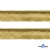 Кант атласный 136, шир. 12 мм (в упак. 65,8 м), цвет золото - купить в Сарове. Цена: 433.08 руб.