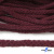 Шнур плетеный d-6 мм круглый, 70% хлопок 30% полиэстер, уп.90+/-1 м, цв.1070-бордовый - купить в Сарове. Цена: 588 руб.