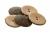 Деревянные украшения для рукоделия пуговицы "Кокос" #2 - купить в Сарове. Цена: 33.11 руб.